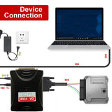 Top-SM2 PRO J2534 VCI ECU Master OBD2 Read&Write 67IN1 SM2 Pro+ PCM EEPROM FLASH BENCH OBD Tool Flash 1.20/1.21 US Plug