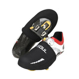 B-SOUL Cycg Windproof Shoe Covers for Road Mountain Bikes, Dustproond Cold-resistant, Insulated and Warm