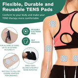 10-50pcs Reusable Seldhesive Electrode Pads Gel for Muscle Stimulation Device Accessories Massage Patch