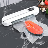 with 10Pcs Bags Automatic Household Food Seag One Touch Powerful Vacuum Sealer hine