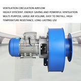 W5-47 multi-wing centrifugal high temperature resistant boiler induced draft kitchen exhaust fan