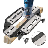 Wood Door Hidden Gate Slotting Lock Guide Plate Locator Hinge Hole Opener Woodworking With Spanner Positioning Slotter