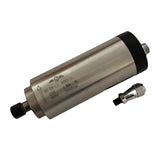 800W 1500W 2200W CNC Spindle Motor 220V Air Cooled Milg hine Z Axis Shaft 1.5KW 2.2KW 65mm 80mm Diameter ER11 Collet Chuck