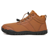 New Five Finger Men's Snow Boots Barefoot with Thick Velvet Climbing for Women Waterproof, Anti slip, Warm Cotton Shoes