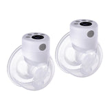 2/1pcs S12 Hands Free Electric Pumps - Silent Mother Milk Extractor, Portable Breast Pump, Wearable Wireless Breastpump