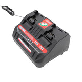 For Milwaukee 14.4-18V Lithium Battery 6A 48-11-1840 48-11-1841 48-11-1850 Dual USB Ports Replacement Fast Charger