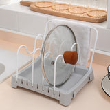 Pot Holder Lid Organizer Multifunctional Cookware Chopping Board