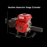 3000W Gasoline Generator Range Extender Process Controller For 48V/60V/72V Electric Tricycle Four-wheeled Car Sedan