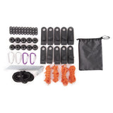 Outdoor Climbing Gear Set Rope Buckle Portable Mountaineering Hiking Accessories NEW