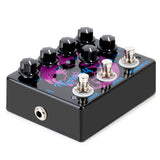 Caline DCP-08 Nightwolf Fuzz Overdrive Effect Pedal Guitar Accessories Dual Guitar Pedal Guitar Parts Accessories for Guitar Kit