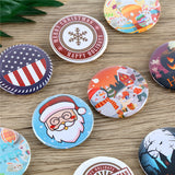 500 Sets of 32mm Round Badges Supplies - Blank Badge Pin Consumables for Button Maker Machine. DIY Making Art Crafts