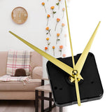10Set Silent Large Wall Quartz Clock Movement Mechanism DIY Hands Replacement Repair Parts Kits with Back Cover