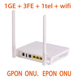 New Original Bare Metal Adapter EG8141A5 1GE+3FE+1tel+Wifi Gpon ONU EPON ONT HS8145C FTTH Modem Router With English Software