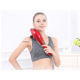 Dolphin Massager Stick Electric Percussion Hammer Back Waist Cervical Spine Handheld Whole Body Multifunctional Vibration Appara