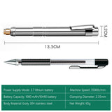 3.7V Electric Engraving Pen Kit Cordless Rechargeable Engraver Carve Tool For Etching Carving Drilg Dremel With Box