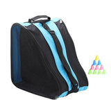 Portable Roller Bags Breathable Ski Sports Shoulder Ine Skate Bag for Adult Kid Ice Hockey Skates