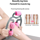 U-shaped trigger point roller 360° full body massage tool arm leg neck muscle massager sports fiess equipment