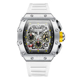 Fashion Men's Watch ONOLA Unique Design Multi-functional Automatic Mechanical Watches Men's Tape Waterproof Wristwatch