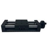 Effective Stroke 50mm 100mm 150mm 200mm 300mm Aluminum Alloy Sliding Table Rail ear Stage Transport Guide Platform 80*80mm