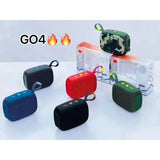 High Quality Small Multifunction Player GO4 Sound Box Portable Outdoor Sports Waterproof Wireless Bluetooth Speakers