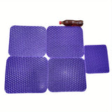 Long effect purple for sitting, soft and breathable, wheelchair pad, gel pad