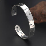 Trendy Fashion Korean Creative Ruler Bracelet