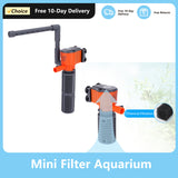 3W/5W 3-in-1 Mini Aquarium Sponge Oxygen Supply Quiet Air Pump Filter for All Small Fish Tank