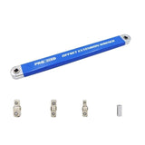 Universal Multitool Compact Offset Extension Wrench Automotive Metal 39cm with Adapters Hand Tool Supplies