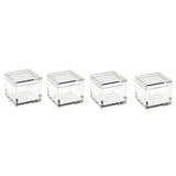 10PCS/Set Acrylic Cases Element Cubes Box For Element Cube Shape Clear Boxes Collection Storage For 10MM 25.4MM Element Cubes