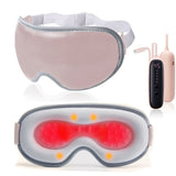 New Electric Heated Eye Mask Sleeping Mask Wireless Rechargeable Vibration Eye Massager Relieve Eye Strain Dark Circles Dry Eye