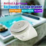 85mm 50mm Dot Type Ultra-thin Water ABS Cover PVC Body Hot Tub Backwater Suction Drainer Bathtub Accessories