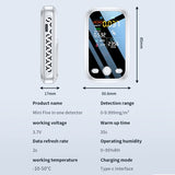 2Pcs Air Quality Detector High Sensitivity Semiconductor Sensor, Temperature Humidity Tester Air Monitoring Tool