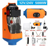 Car Auxiliary with Remote Control LCD Display Switch Air Parking Diesel Heater Suitable for RV Truck Item Accessories