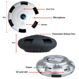 HD 360° Panoramic Camera Wifi Surveillance Cameras 1080P Automatic Portrait Tracking Security Protection Camcorder Smart Home