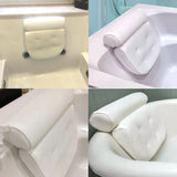 3D Bathtub Mesh Non-slip Bath SPA Back Pillow