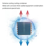 Aquarium cooling fish tank refrigerator fresh water seawater 160L refrigeration compressor water cooler power saving