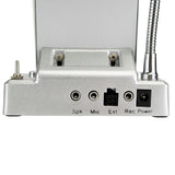 TW102 window intercom two-way one key mute bank counter cable length 8 meters European standard