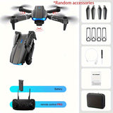 E99 Pro Drone With HD Camera, WiFi FPV HD Dual Foldable RC Quadcopter Altitude Hold