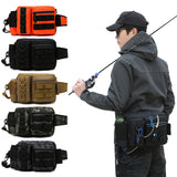 Fanny Tackle Multifunctional Storage Waist Pack Water-Resistant Large Capacity for Fly Fishing