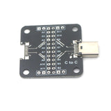 USB Connector USB3.1 Type-C Adapter Plate PCB Board 24pin Female Male Head Convertor 2.54MM Detection test stand board