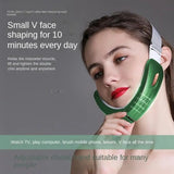 Double chin lift firming v masseter artifact bandage massaging the beauty thin face