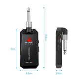 M-Vave Wp-5G Wireless Guitar System 5.8G Guitar System Rechargeable Audio Transmitter Receiver Ism Band for Electric Guitar Bass