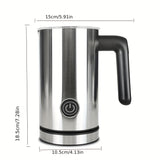 1pc, Electric Milk Frother, Automatic Split Hot And Cold Dual Purpose Milk Frother Milk Frother Kettle Electric Milk Frother Machine