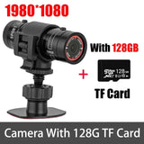 F9 Action Camera HD 1080P Bike Motorcycle Helmet Camcorder Outdoor Sport DV Video DVR Audio Recorder Dash Cam for Car Bicycle