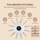 Electric Fatigue Stress Relief Massager Rechargeable 12-Claw Instrument Head Acupoints Massage Scalp Care Device