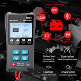 Battery Tools 12V/24V Cranking Charging Circuit Tester BT81 Car Battery Tester Battery Analyzer 100 to 1700 CCA