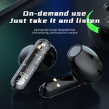 LY-80B Wireless Bluetooth Earphones Headphones Outdoor Sports Headset With Charging Bin Display Touch Control Earbuds for Music
