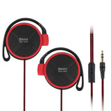 Ergonomic Wired Earbud Anti-winding Noise Cancelg Simple 3.5mm Ear Hook HD-compatible Call Gaming Earphone