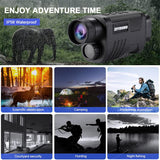 Outdoor Hunting Night Vision Device Infrared Optical Monocular 5X Digital Zoom Outdoor 500~1000M Full Dark Night View Distance