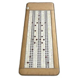 Electric Heated Germanium Stone Massage Mat with Natural Jade and Tourmaline Stones. Infrared Photon Crystal Pad